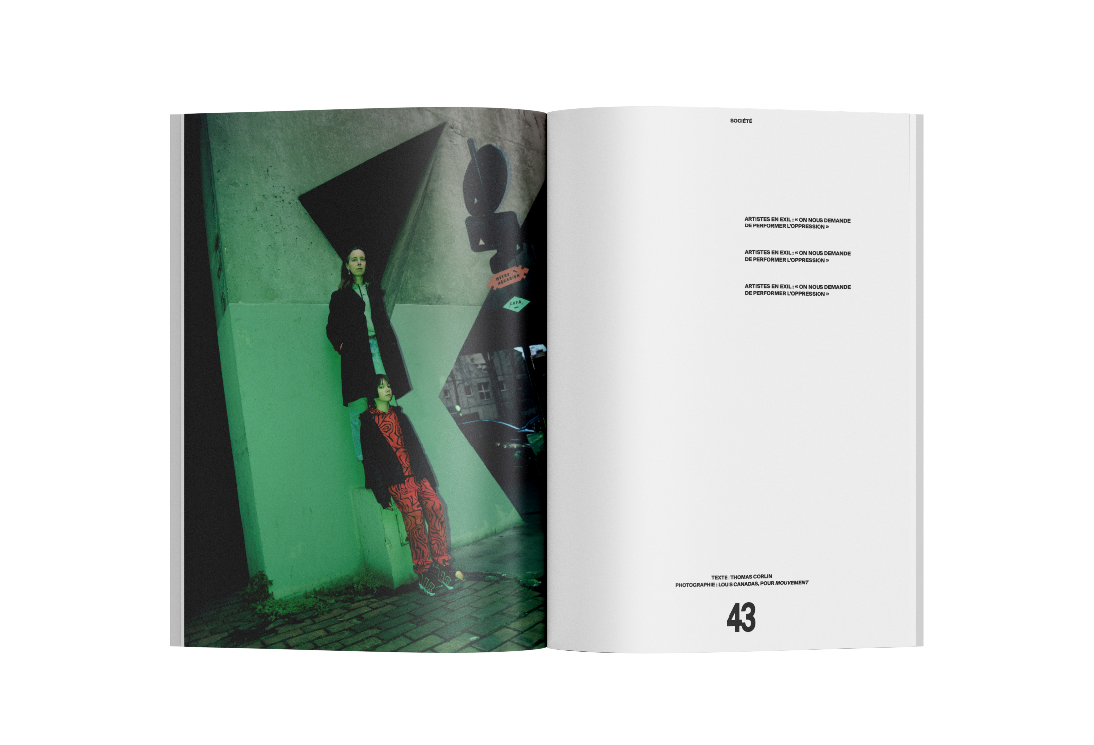 Abonnement Mouvement + Musique Journal